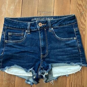 American eagle high rise shortie 6